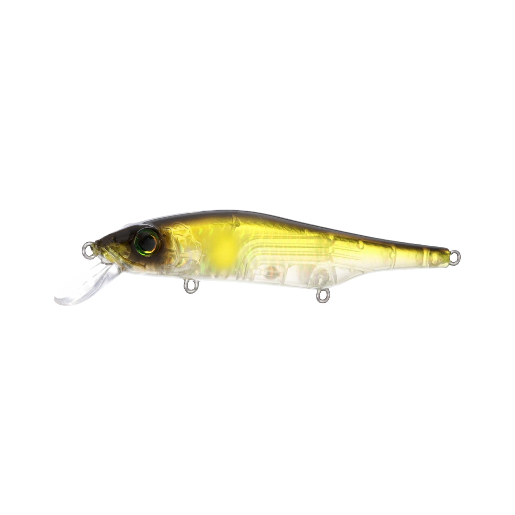 Bill Lewis Scope-Stik 120 Suspending 7'-10' Jerkbait Fishing Lifelike Freshwater & Saltwater Lure with Mustad UltraPoint Triple Grip Hooks, AYU 3
