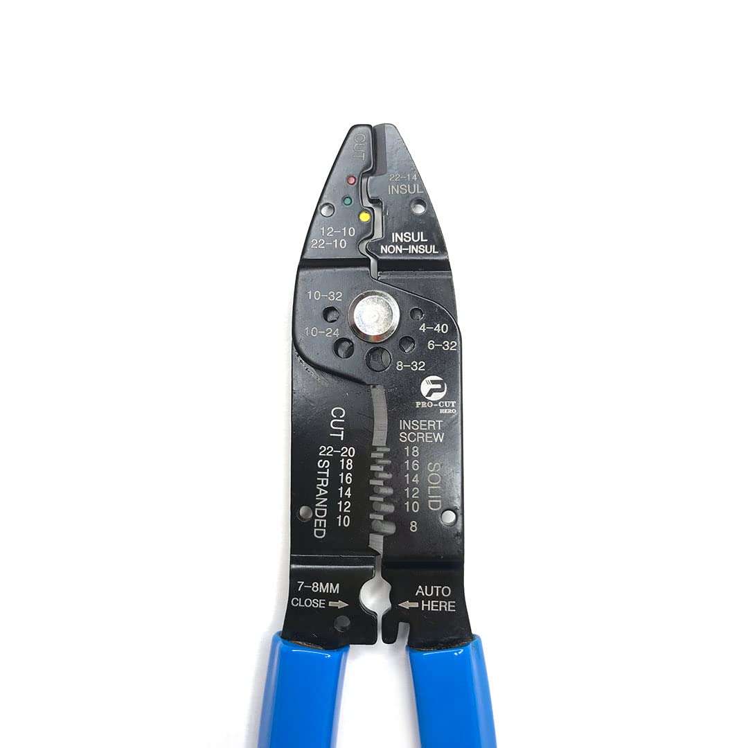 Mcare Professional Wire Stripper, Heavy duty Tool for stripping wires, Industrial, Electronics & Multipurpose Hand Tools. 3