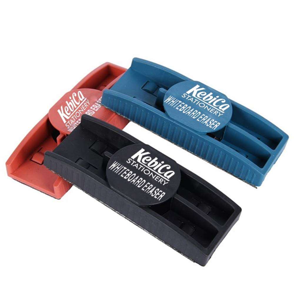 KEBICA 2071 - Magnetic Whiteboard Duster (Pack of 3) (Random Colors) 1
