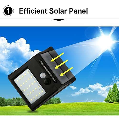 Cratos® bright motion sensor solar light 5