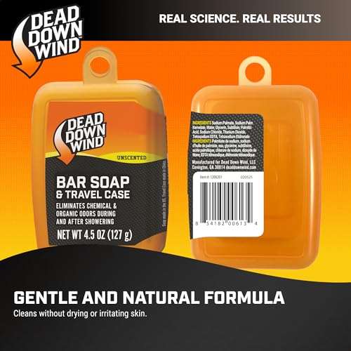 DEAD DOWN WIND 12002 Bar Soap with Travel Container (4.5oz) 3