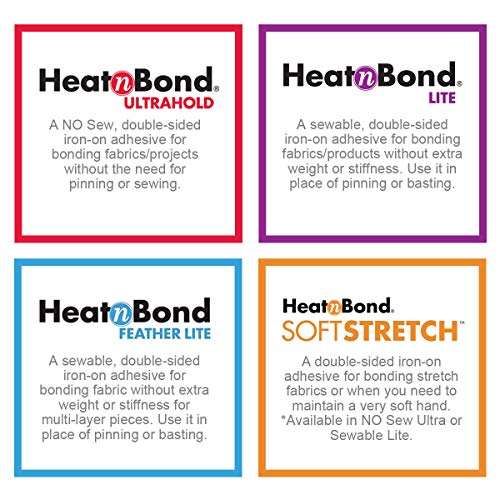 HeatnBond 3540 Soft Stretch Ultra 5/8" x 10 Yard 3