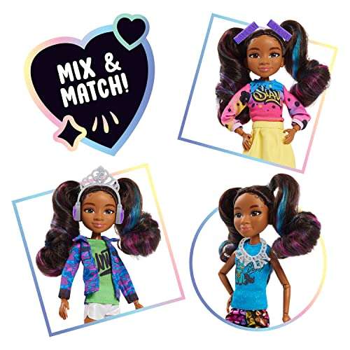 Just Play That Girl Lay Lay Fresh Fashions Wardrobe Set, 25-Pieces, Fashion Doll and Accessories, Kids Toys for Ages 6 Up 3