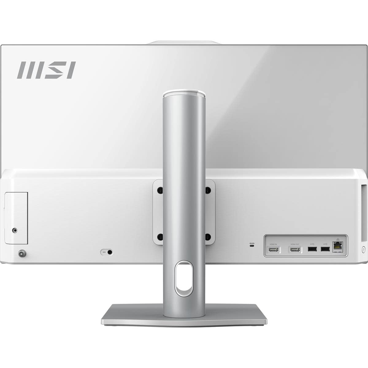 MSI Modern AM272P AIO Desktop, 27" FHD IPS-Grade LED, Intel Core i5-1240P, 8GB Memory, 512GB SSD, WiFi 6, BT 5.1, White, Windows 11 Home (12M-030US) 4