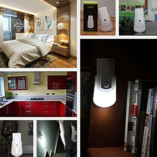 Juvo Wonderlite- Motion sensor activated, battery operated, automatic LED night light from SeniorWorld – help kids & elders avoid accidents in the dark & also save electricity. (Juvo with Torch) 4