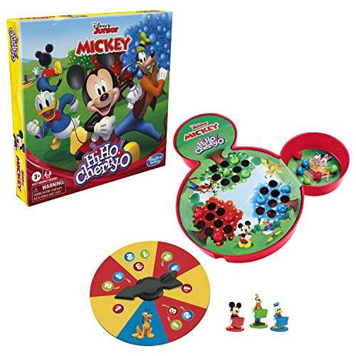 Hasbro Gaming Hi Ho Cherry-O Game Disney Mickey Mouse Clubhouse Edition (Amazon Exclusive) 2