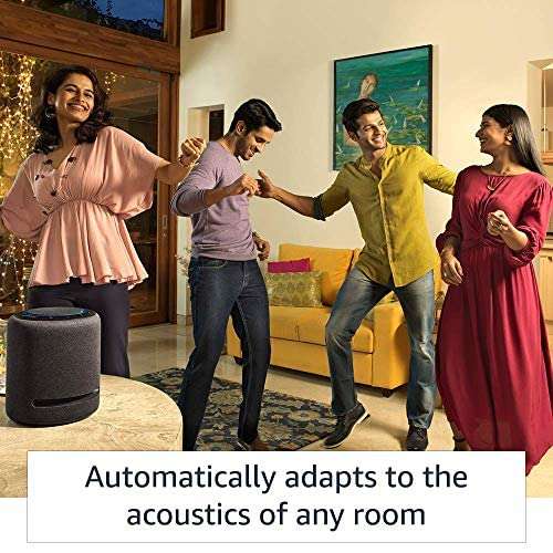Amazon Echo Studio- Our best-sounding smart speaker ever - With Dolby Atmos, spatial audio processing technology, and Alexa (Black) 4