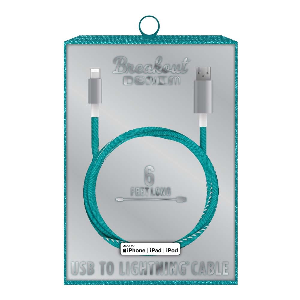 Breakout MFi Certified iPhone USB to Lightning Cable – Lightning & USB-C iPhone Charger Cord with 6FT & 10FT Lengths - Compatible with All iPhone & iPad Models - Available in Multiple Styles & Colors 3