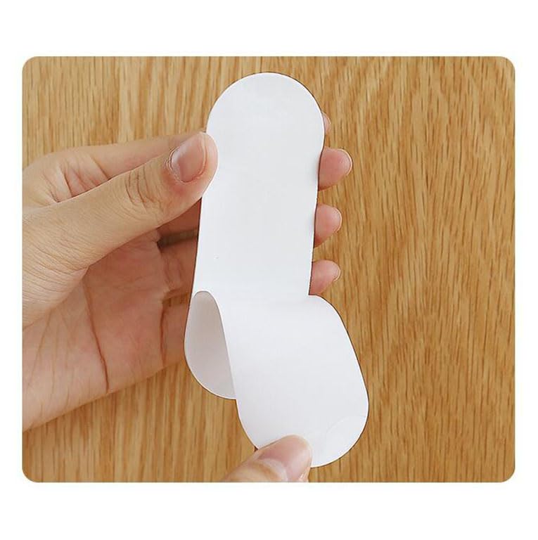 Self Adhesive Power Strip Holder, Wall Mounted Drill Free Non Marking Socket Fixer, Desktop Mobile Socket Holder for Kitchen Home Office Cable Management 3
