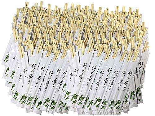 20 Pairs/Set! Chinese Disposable Bamboo Wooden Chopsticks Individually Wrapped Kitchen Tableware 5