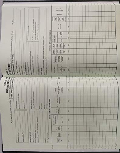 Register of Members (Form MGT-1) As per the provisions of the Companies Act, 2013 2