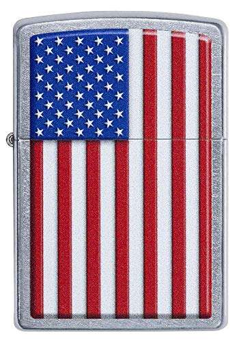 Zippo Patriotic Street Chrome Pocket Lighter 2