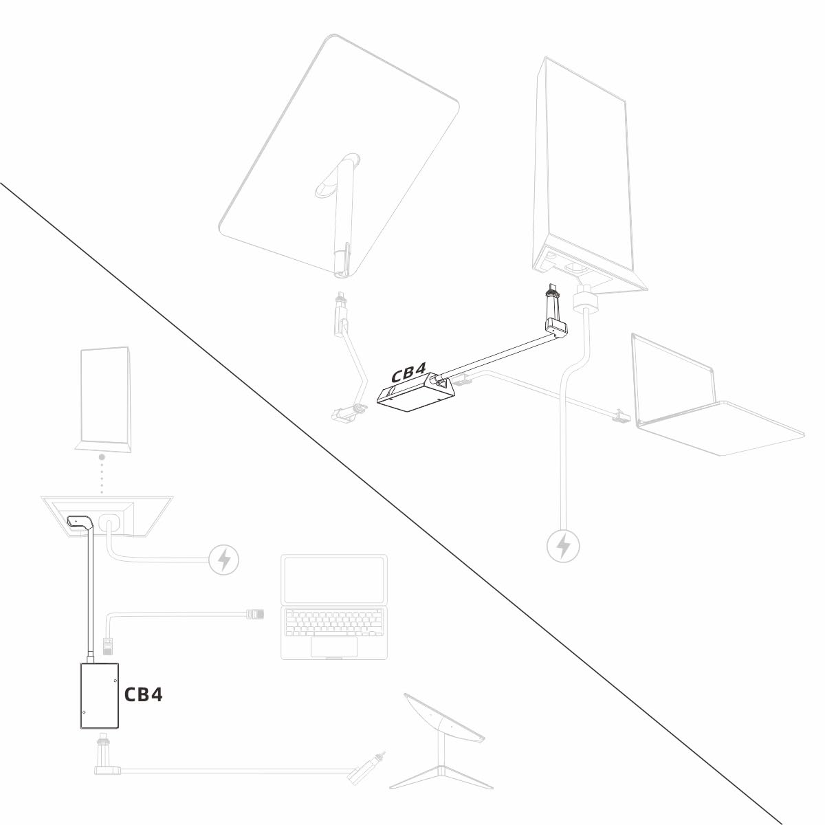 XTAR Ethernet Adapter for starlink Wired External Network Satellite Internet V2 Starlink Actuated Gen 2 5