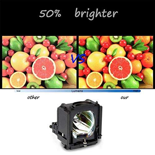 Tawelun BP96-01472A P132W Replacement Lamp with Housing for Samsung TV 3