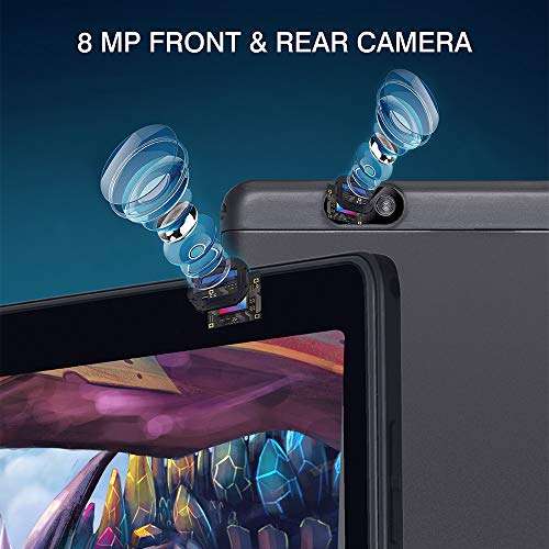 iBall iTAB MovieZ Tablet (10.1 inch(25cm), 32GB, Wi-Fi + 4G LTE + Voice Calling | Expandable Memory Up to 256GB), Champagne Gold 4