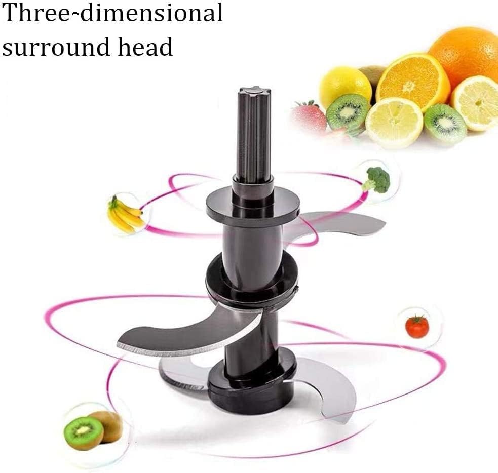 Tellshun Electric Capsule Cutter Juicer Vegetable and Fruit Crusher Chopper Mini Blender, Mixer Onion Garlic Ginger Pepper Crusher Wet Dry Machine Mini Electric Chopper for Kitchen Multicolor 6
