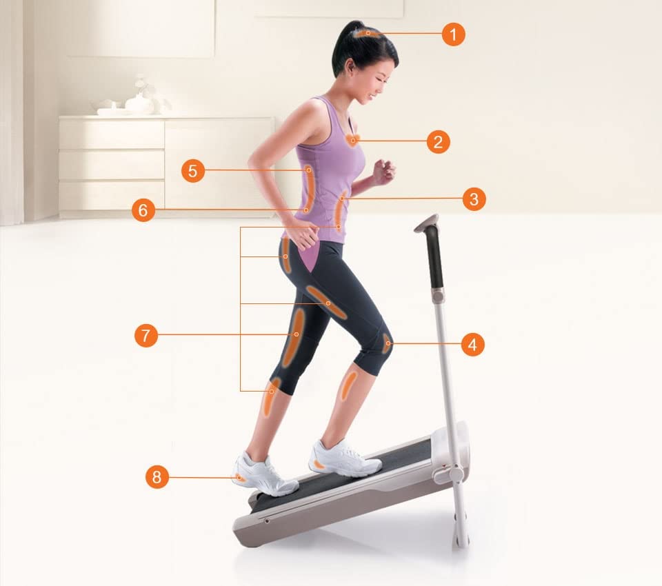 OSIM uTrek 2 in 1 Foldable Automatic Treadmill for Home Cum Under Desk Walking Pad | Slim Enough to be stored Under Bed | Mini Trek-Mill | Noiseless & Hassle Free | Calories Burner | Treadmill | Walking PAD For Gym & Home-Fit for All- 1 Year Onsite Warranty 5