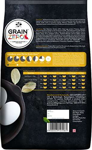 Grain Zero Puppy Dog Food, 4 kg (Buy 1 Get 1 Free) 2