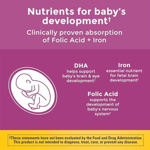 Nature Made Prenatal with Folic Acid + DHA, Prenatal Vitamin and Mineral Supplement for Daily Nutritional Support, 90 Softgels, 90 Day Supply 2