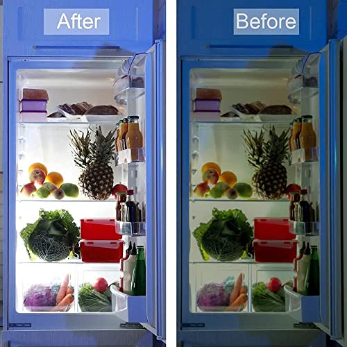 LED Refrigerator Light Bulb, 40 Watt Equivalent LED Appliance A15 Light Bulb 5000K Daylight for Fridge, E26 Base, Non-Dimmable, 6-Pack 4