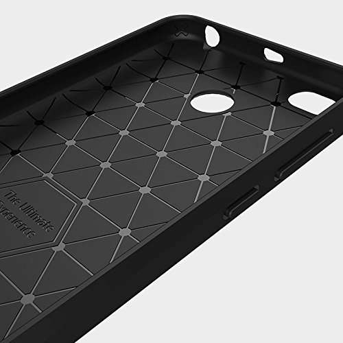 JGD PRODUCTS for Redmi Mi 4 Carbon Fiber Armor Drop Tested Shock Proof TPU Back Case Cover 3