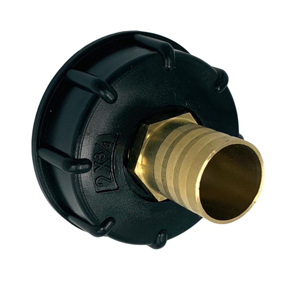 Big Shoppe IBC Tank Adapter Female Thread 1/2 3/4" 1" Water Tank Adapter Fitting 25mm" 4