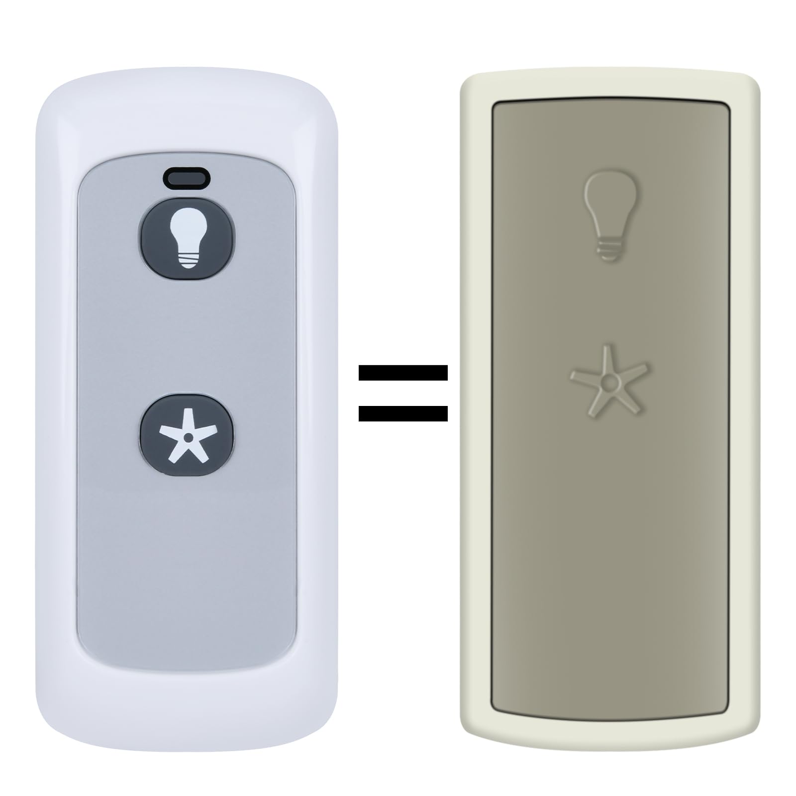 New Remote Control Replacement for Hampton Bay Hunter Universal Ceiling Fan Remote Control 340887 1