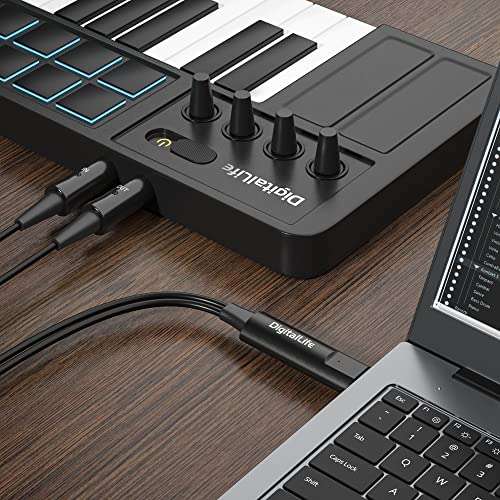 DigitalLife BM1001| USB Type-A to 5-PIN MIDI Interface Converter Adapter 4