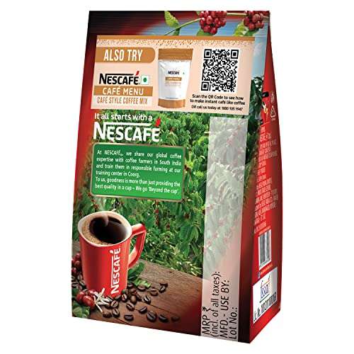 NESCAFE Classic Instant Coffee Powder | Warm up to the Rains with NESCAFE | 100% Pure Coffee | 500g Pouch 2