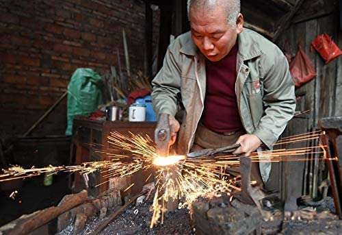 Handmade 8" Multipurpose Scissors, Comfort-Grip Handles and Sturdy Build - Perfect for Office, Kitchen and Outdoors - Ideal Housewarming Gift and Embroidery Tool, Proudly Made Since 1926 6