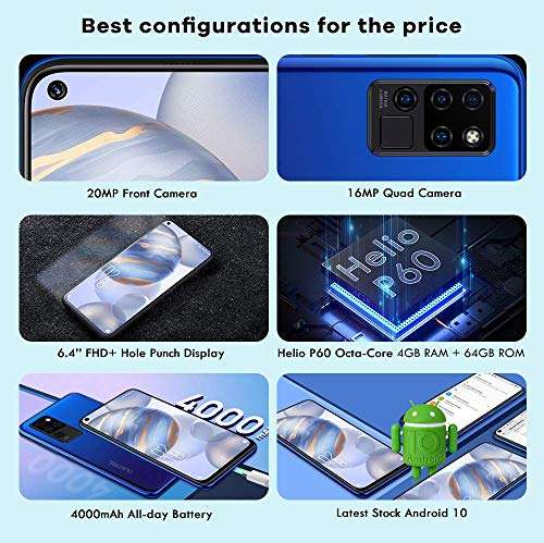 OUKITEL C21 Phone 4GB +64GB 3