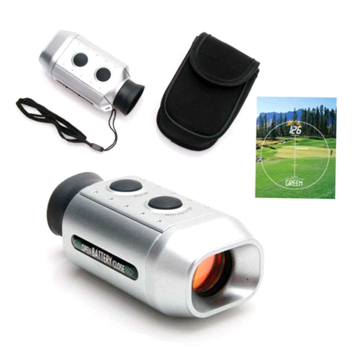 BESPORTBLE Digital Range Finder Scope for Golf 7X Magnification with 462ft Field of View 5