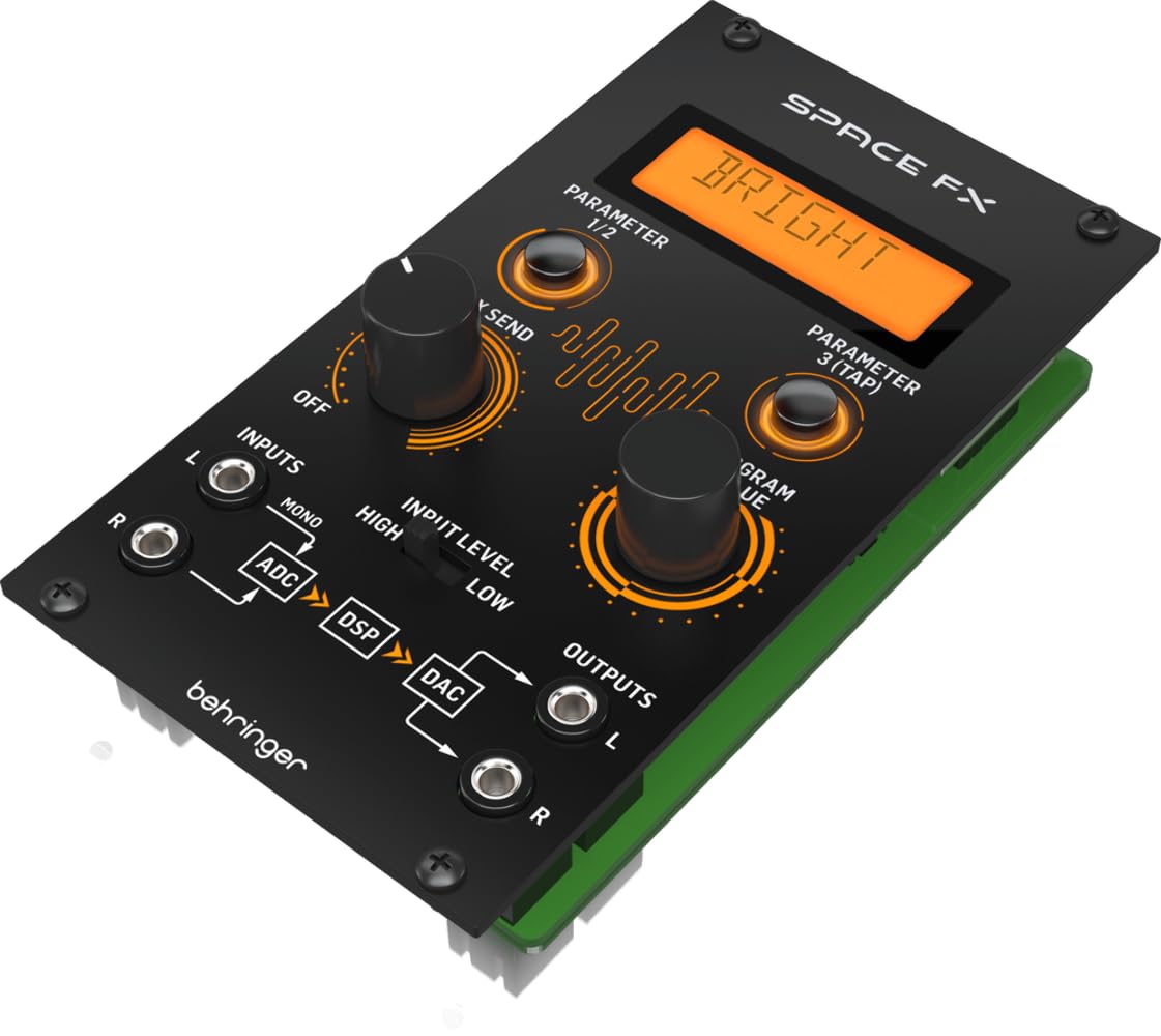 Behringer SPACE FX 24-bit Sterio Multi-Effects Engine Module 3