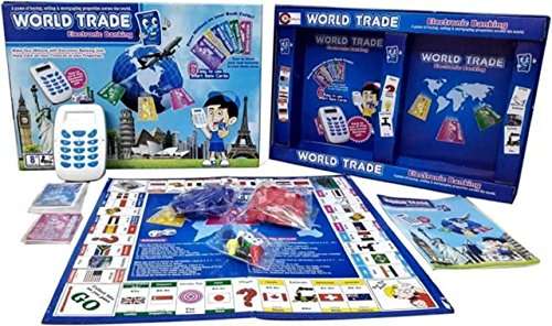 Annie World Trade Property Trading Game Electronic Banking with Swipe Machine Medium(Pack of 2) 2