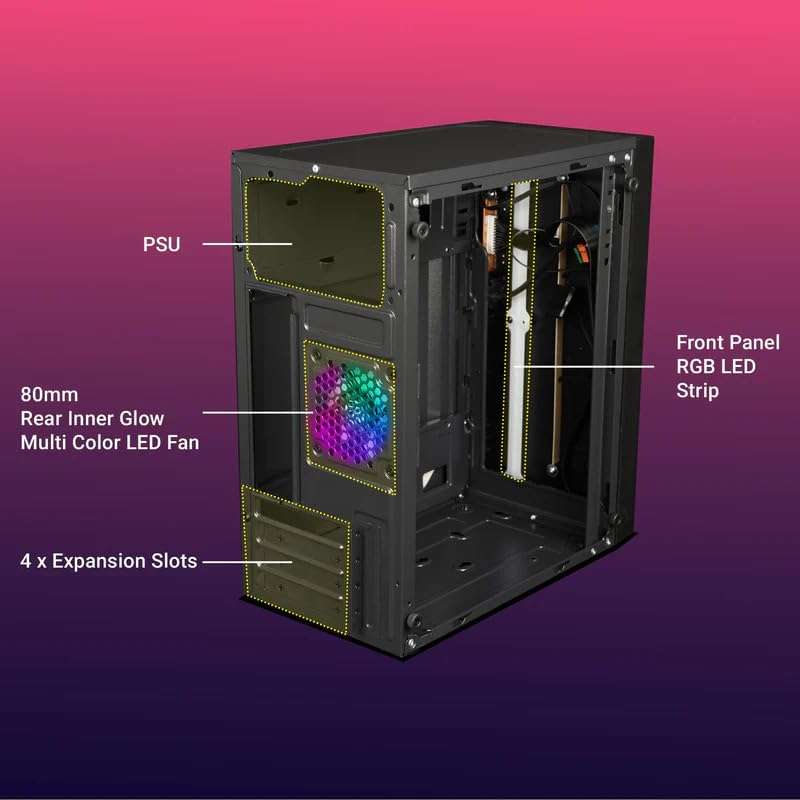 MegaDesk Computer Desktop PC (Core i5-4200 / 8GB RAM / 256GB SSD/HDMI/VGA/Ethernet/HD Graphics 4600 / USB 3.0 / Win 10/ Wi-Fi) Basic Software Installed (8-256GB) Free Mousepad 6