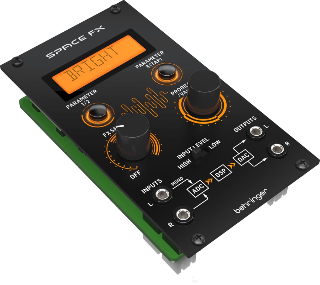 Behringer SPACE FX 24-bit Sterio Multi-Effects Engine Module 1