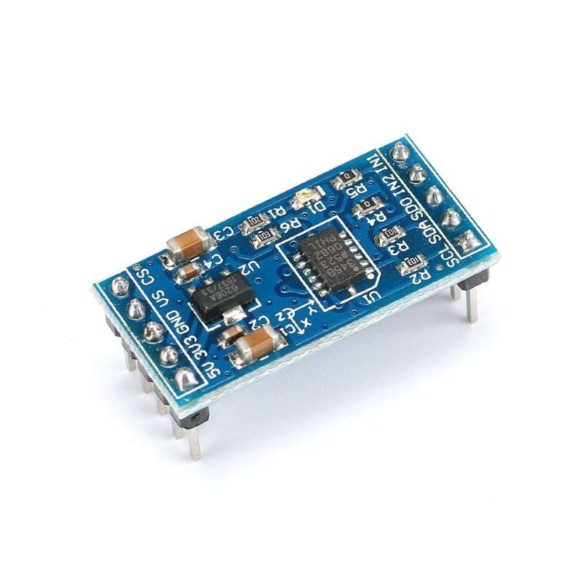 EC Buying 3Pcs ADXL345 Digital Accelerometer Module Digital Tilt sensor acceleration module IIC I2C SPI 3-Axis Inclination Tilt Sensor with 10Pin for Arduino Raspberry Pi 4
