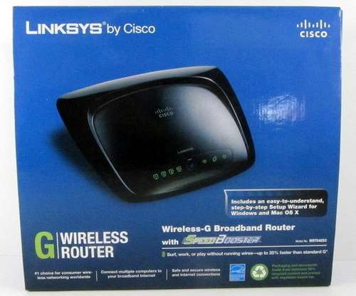 Linksys WRT54GS2 54 Mbps 4-Port 10/100 Wireless G Router (WRT54G) 1