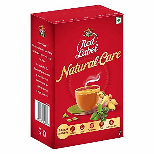 Red Label Natural Care Tea, With 5 Ayurvedic Ingredients, 500 Grams, Ginger 4