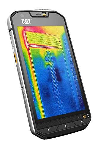 CAT PHONES S60 Rugged Waterproof Smartphone with integrated FLIR camera, Black (CS60SUBUSAUN) 2