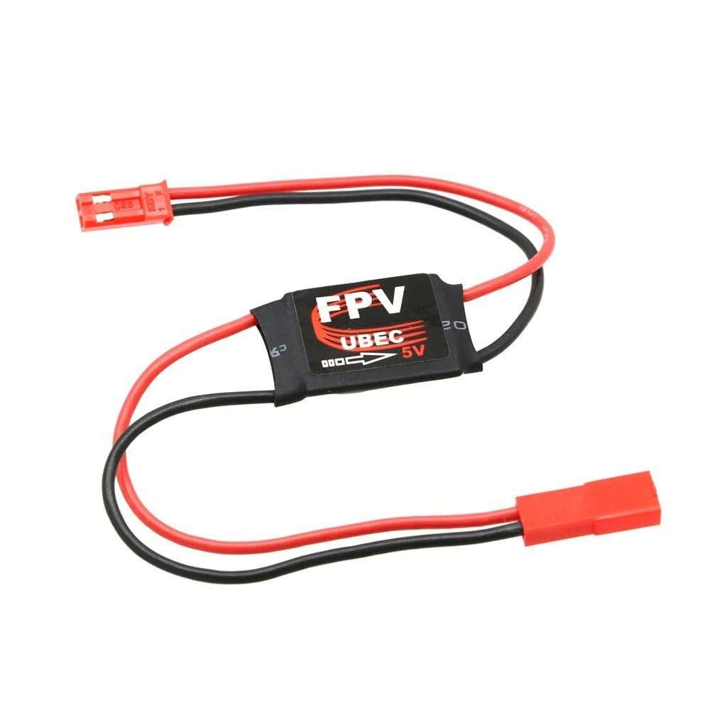 TYXTTGY Drone Part, 3A 5V/12V UBEC Step-Down Converter - for RC Drones, Gimbals, Brushless Systems - BEC Module(3A 5V) 4