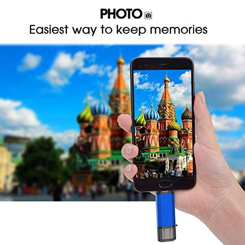 Aiibe 32GB USB 3.0 Type C Flash Drive High Speed Dual USB OTG Flash Drives for USB C Smartphones, Tablets & New MacBook, 2Pack (Mix Color ï¼š Blue & Silver) 6