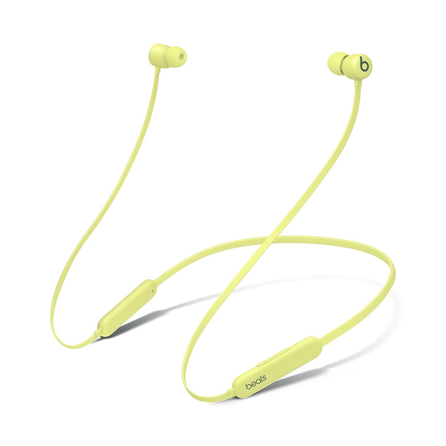 Beats Flex Wireless Earbuds - Apple W1 Headphone Chip, Magnetic Earphones, Class 1 Bluetooth, 12 Hours of Listening Time, Built-in Microphone - Yuzu Yellow 1