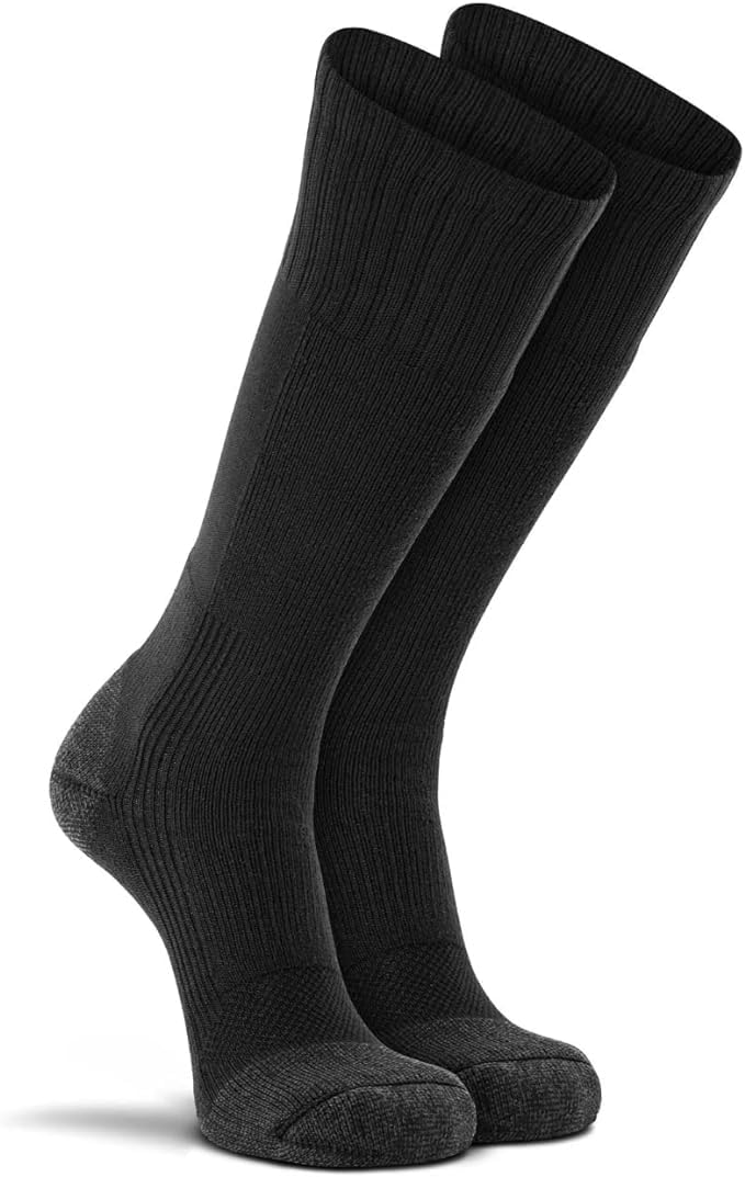 FoxRiver Mens Wick Dry Maximum Medium-weight Military Mid-calf Hiking-socks, Black, X-Large US