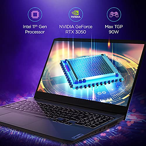 Lenovo IdeaPad Gaming 3 12th Gen Intel Core i5-12450H 15.6" (39.62cm) FHD IPS Gaming Laptop (16GB/512GB SDD/NVIDIA RTX 3050 4Gb/120Hz/Win11/Office 21/Backlit/3months Game Pass/Grey/2.3Kg), 82S9014LIN 2