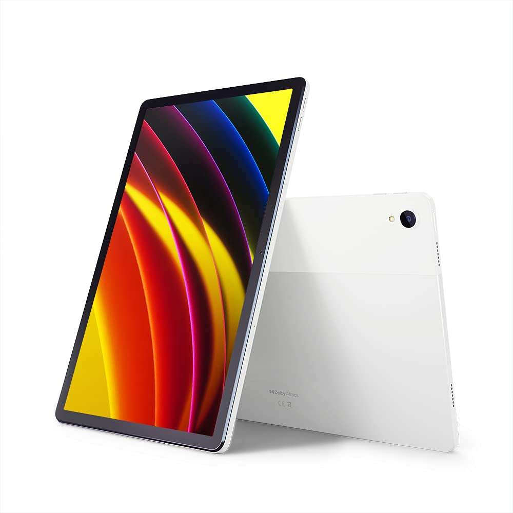 Lenovo Tab P11 (11 inch / 27.94 cms, 4 GB, 128 GB, Wi-Fi + LTE, Data Only), Platinum Grey + Cover 2