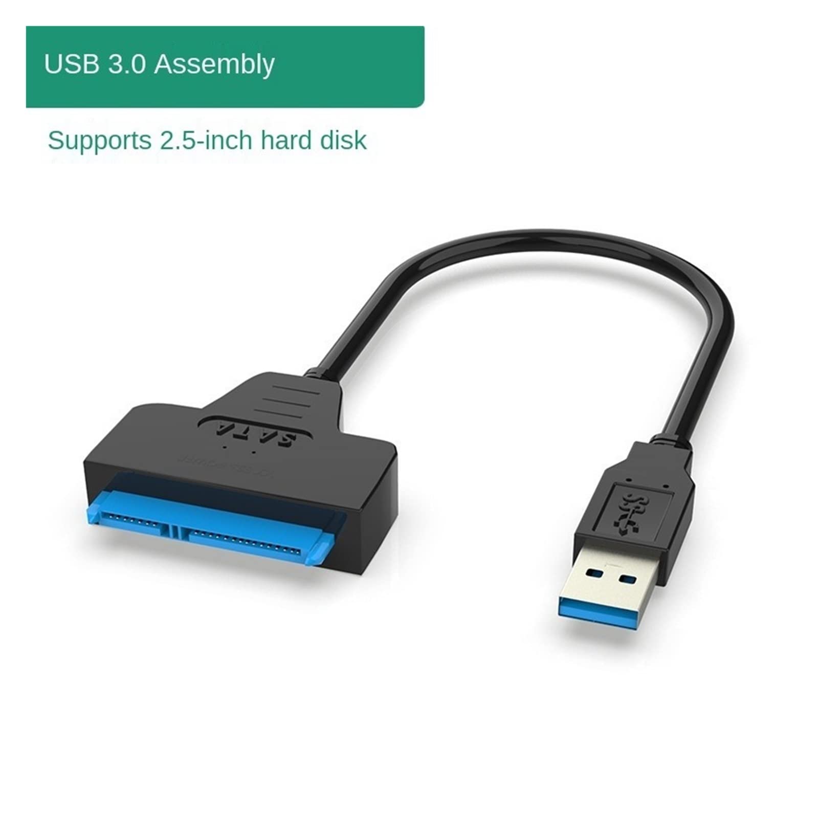 USB SATA 3 Cable Sata to USB 3.0 Adapter UP to 6 Gbps Support 2.5Inch External SSD HDD Hard Drive 22 Pin Sata III A25 2.0 (Size : Orange) 5