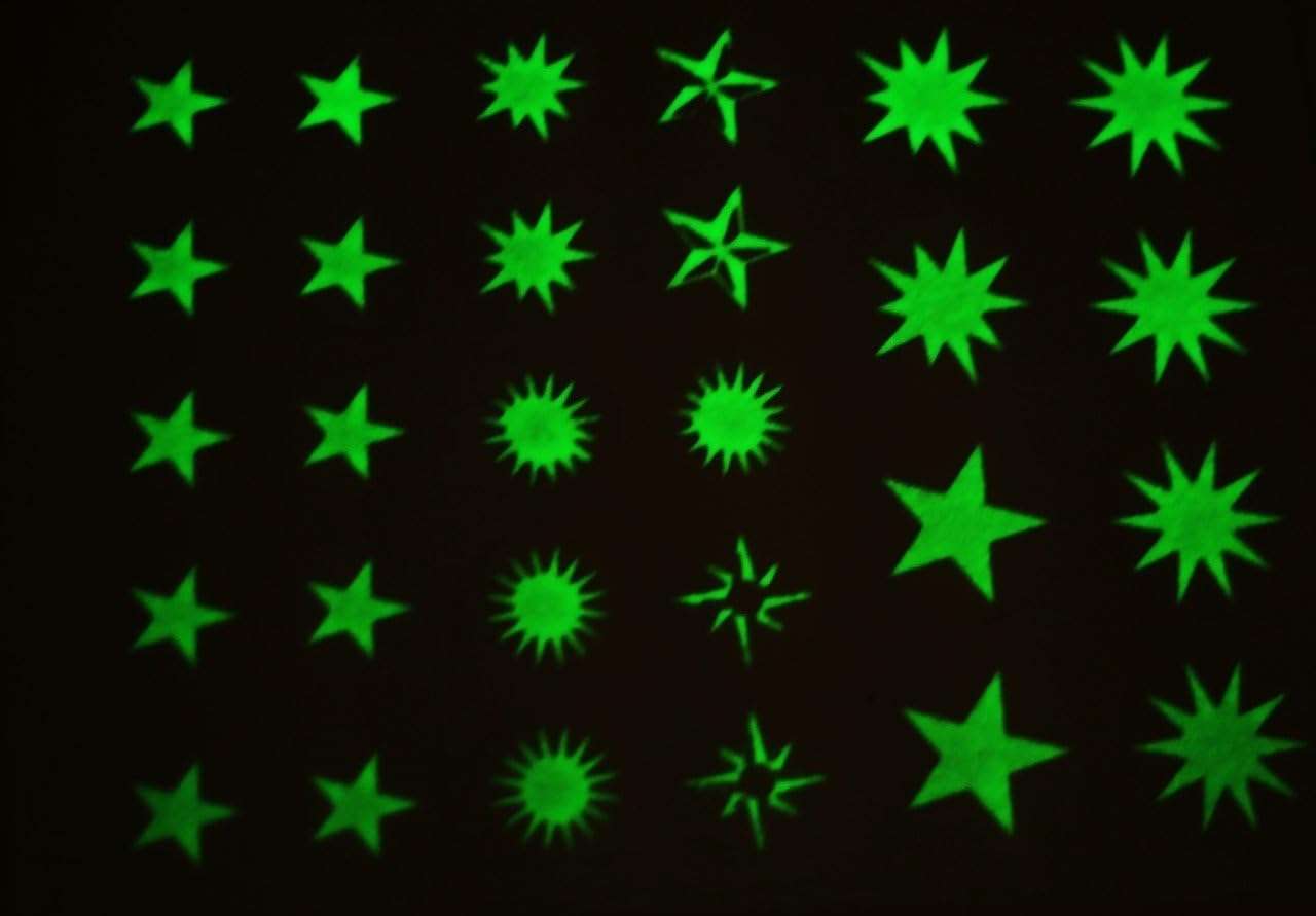 DreamKraft Vinyl Galaxy of Stars Wall Glow in The Dark Stickers 24 x19x2 CM, Green 4