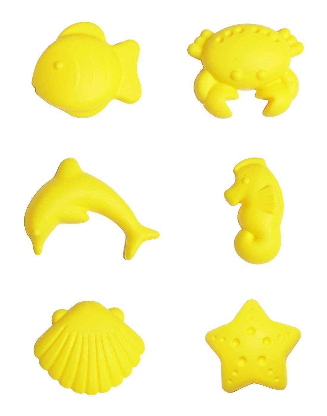 jesilo Kinetic Sand Kit Amazing Dough and Clay Active Magic Clay Sand with Mould,Activity Toys Indoor Games for Kids(1 KG Bucket with Mould Toys 5