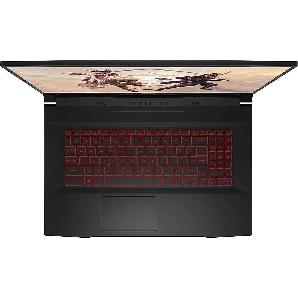 MSI Katana GF76 Gaming Laptop 2023 New, 17.3" FHD IPS 144Hz, Intel i7-11800H 8-Core, NVIDIA GeForce RTX 3050 Ti 4GB GDDR6, 16GB DDR4, 1TB SSD, Backlit Keyboard, Wi-Fi 6, Win10 Home, COU 32GB USB 5